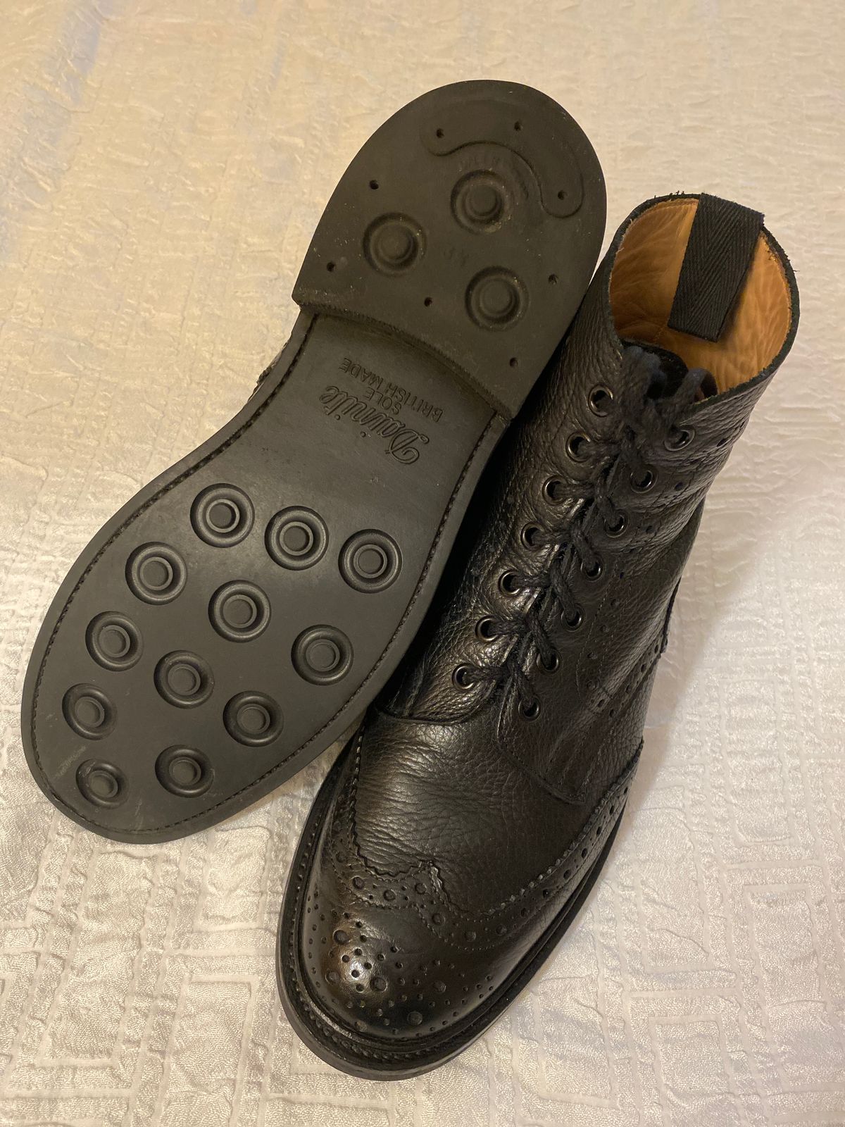 Photo by Colonel_Gringo on May 28, 2026 of the Tricker's Stow Country Boot in Black Muflone.