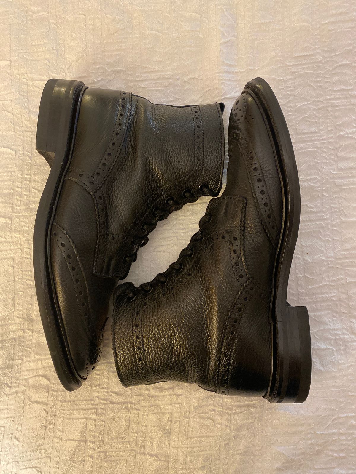 Photo by Colonel_Gringo on May 28, 2026 of the Tricker's Stow Country Boot in Black Muflone.