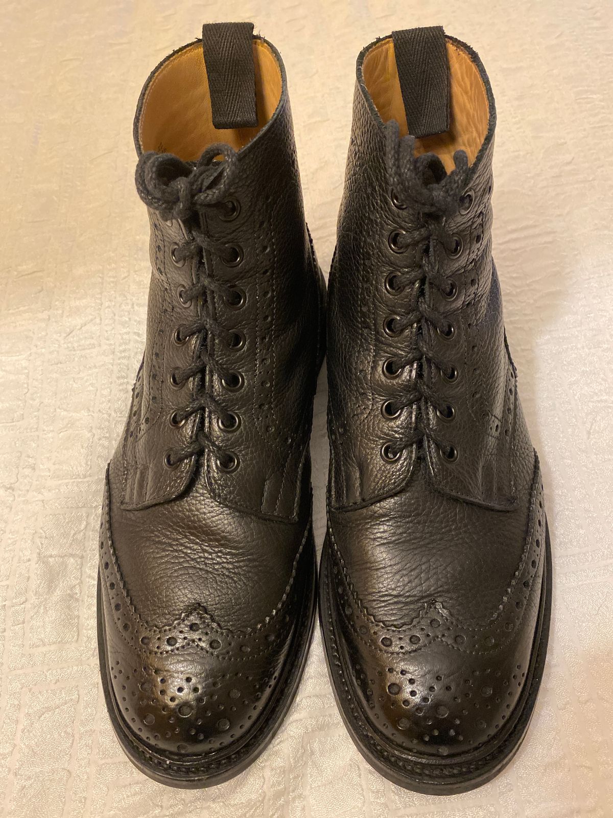 Photo by Colonel_Gringo on May 28, 2026 of the Tricker's Stow Country Boot in Black Muflone.