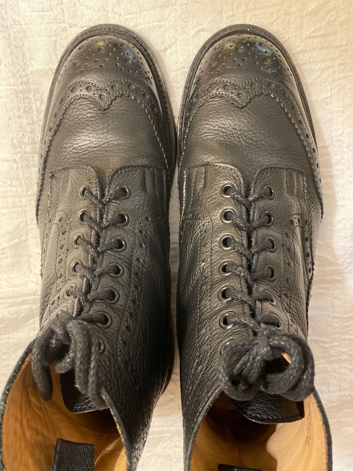 Photo by Colonel_Gringo on May 28, 2026 of the Tricker's Stow Country Boot in Black Muflone.