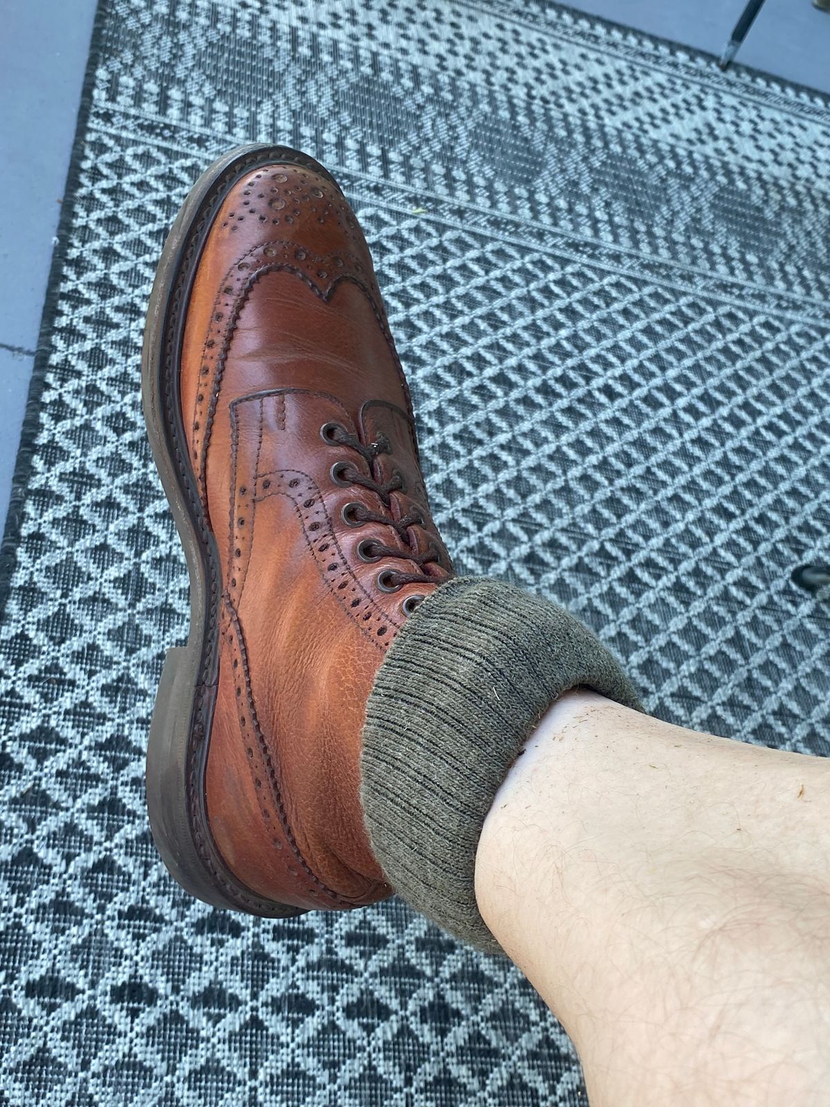 Photo by Colonel_Gringo on June 28, 2026 of the Tricker's Stow Country Boot in Marron Muflone.