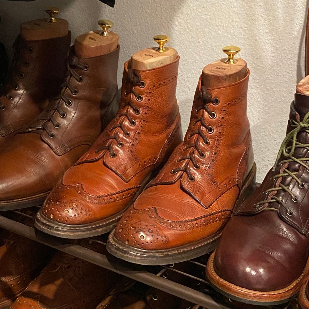 Photo by Colonel_Gringo on June 28, 2026 of the Tricker's Stow Country Boot in Marron Muflone.