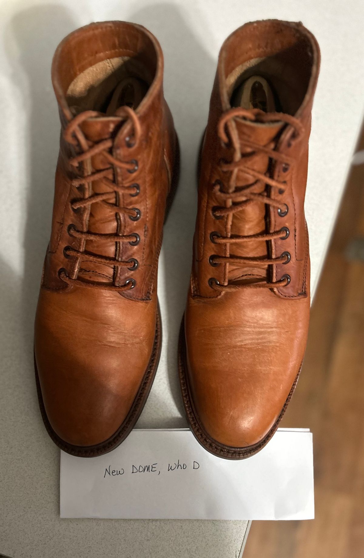 Photo by iambaruch on October 1, 2025 of the Parkhurst The Allen in Horween Natural Dublin.