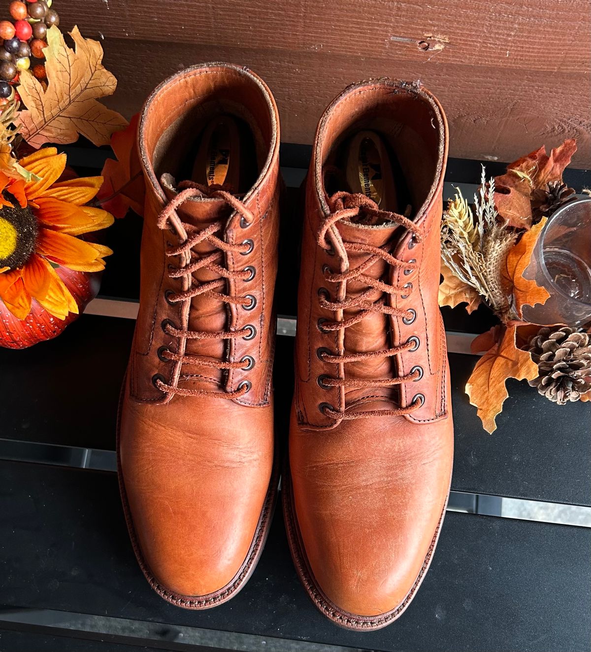 Photo by iambaruch on October 1, 2025 of the Parkhurst The Allen in Horween Natural Dublin.