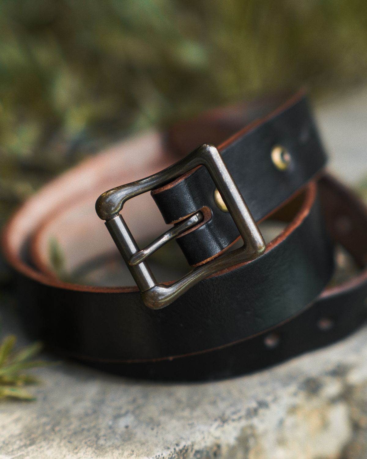 Photo by badbudz on February 3, 2026 of the Willie's Handmade Boots Willie's Seńor Belt in Natural Vegtable Tanned Leather.