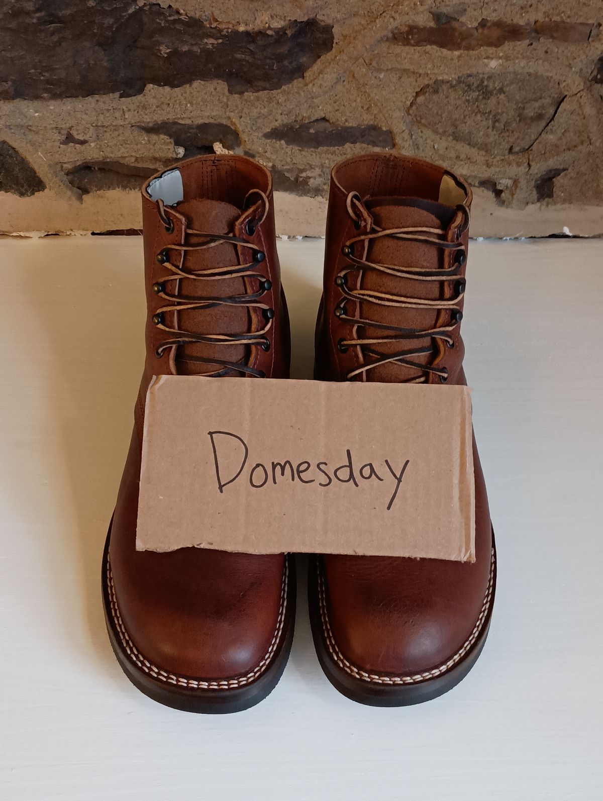 Photo by mnstrsvg21 on October 1, 2024 of the Nicks Lace Up Heritage in Italian Brown Cypress.