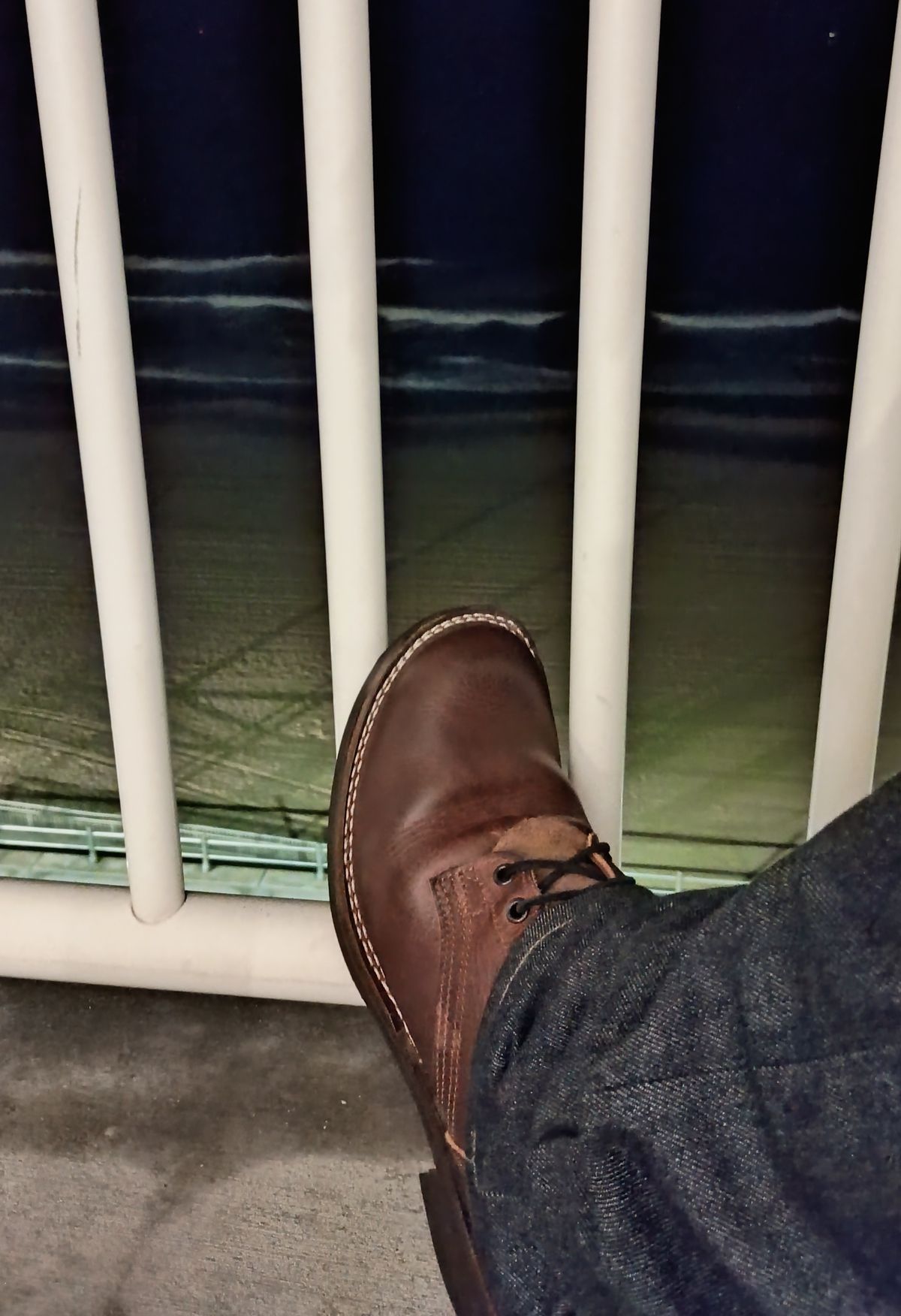 Photo by mnstrsvg21 on November 5, 2024 of the Nicks Lace Up Heritage in Italian Brown Cypress.