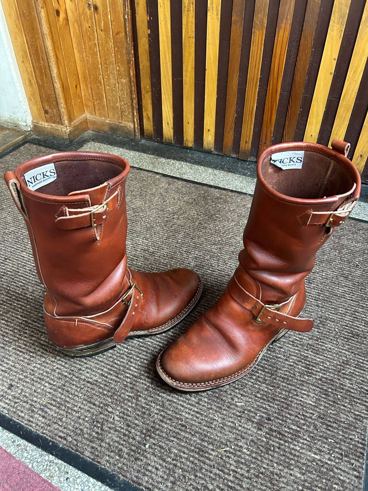 Photo by ralleyquattro on November 4, 2025 of the Nicks StationMaster in Wickett & Craig Natural Double Stuffed.