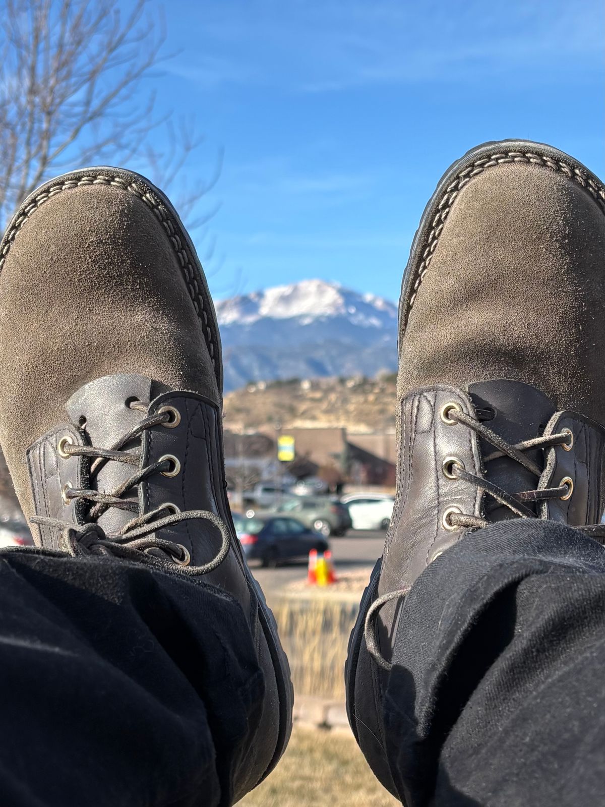 Photo by threepartheart on February 1, 2026 of the Nicks Ridgeline Thurman Zero Drop in 64 Ash Grey.