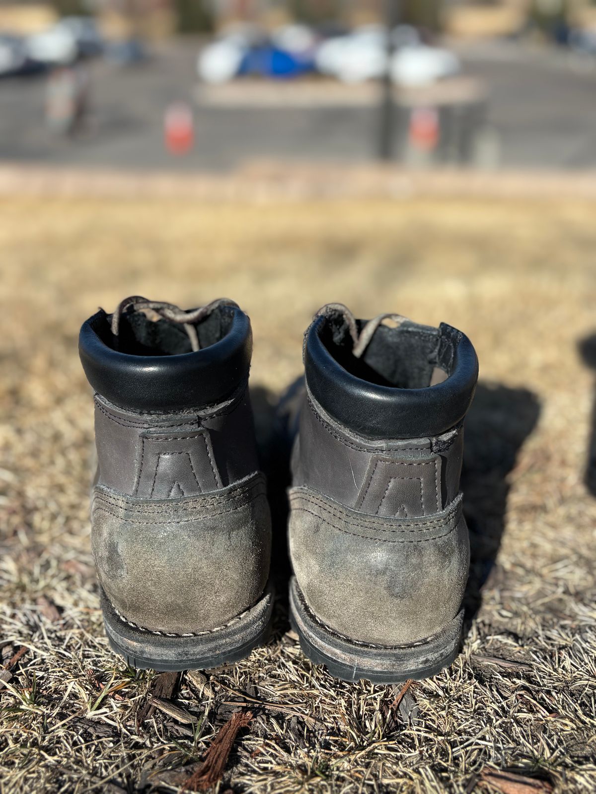 Photo by threepartheart on March 1, 2026 of the Nicks Ridgeline Thurman Zero Drop in 64 Ash Grey.