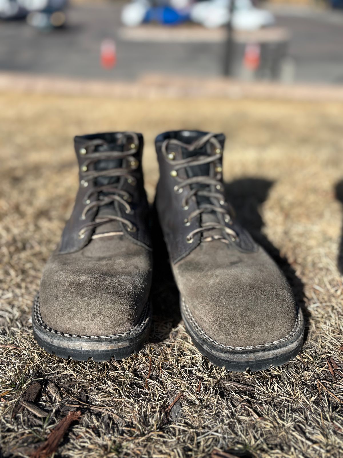 Photo by threepartheart on March 1, 2026 of the Nicks Ridgeline Thurman Zero Drop in 64 Ash Grey.