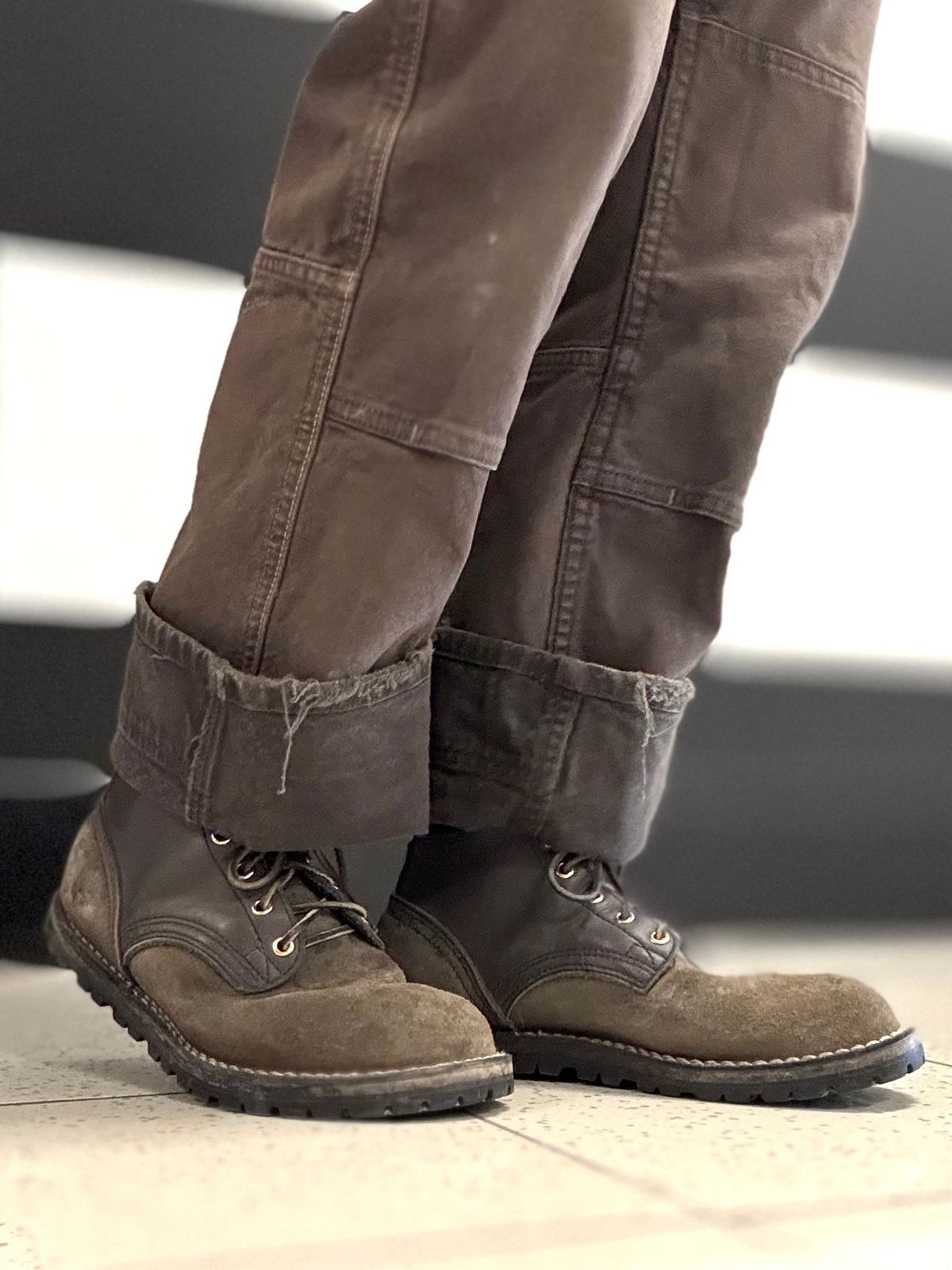 Photo by threepartheart on March 15, 2026 of the Nicks Ridgeline Thurman Zero Drop in 64 Ash Grey.