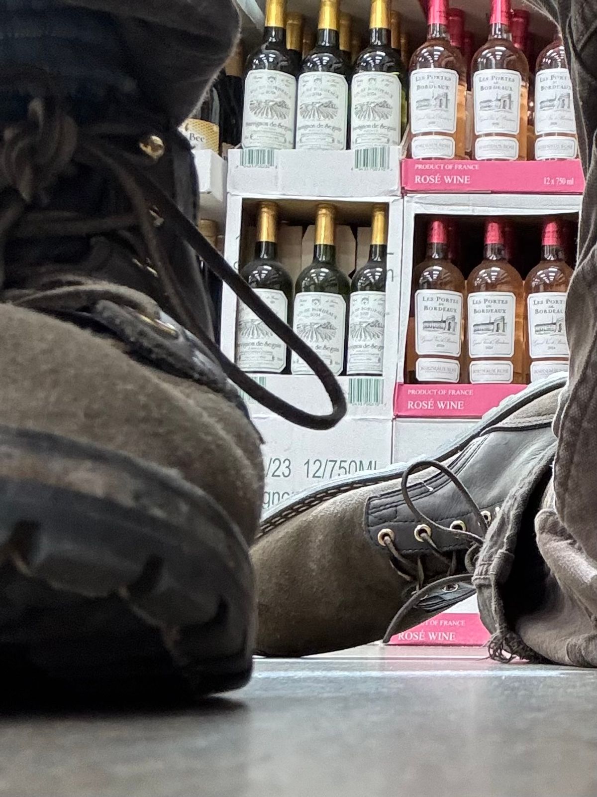 Photo by threepartheart on March 15, 2026 of the Nicks Ridgeline Thurman Zero Drop in 64 Ash Grey.