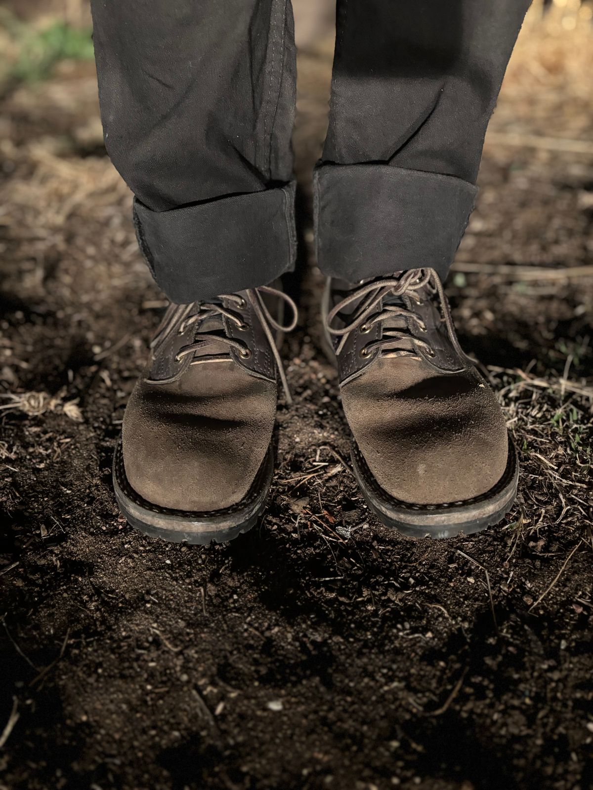 Photo by threepartheart on March 31, 2026 of the Nicks Ridgeline Thurman Zero Drop in 64 Ash Grey.