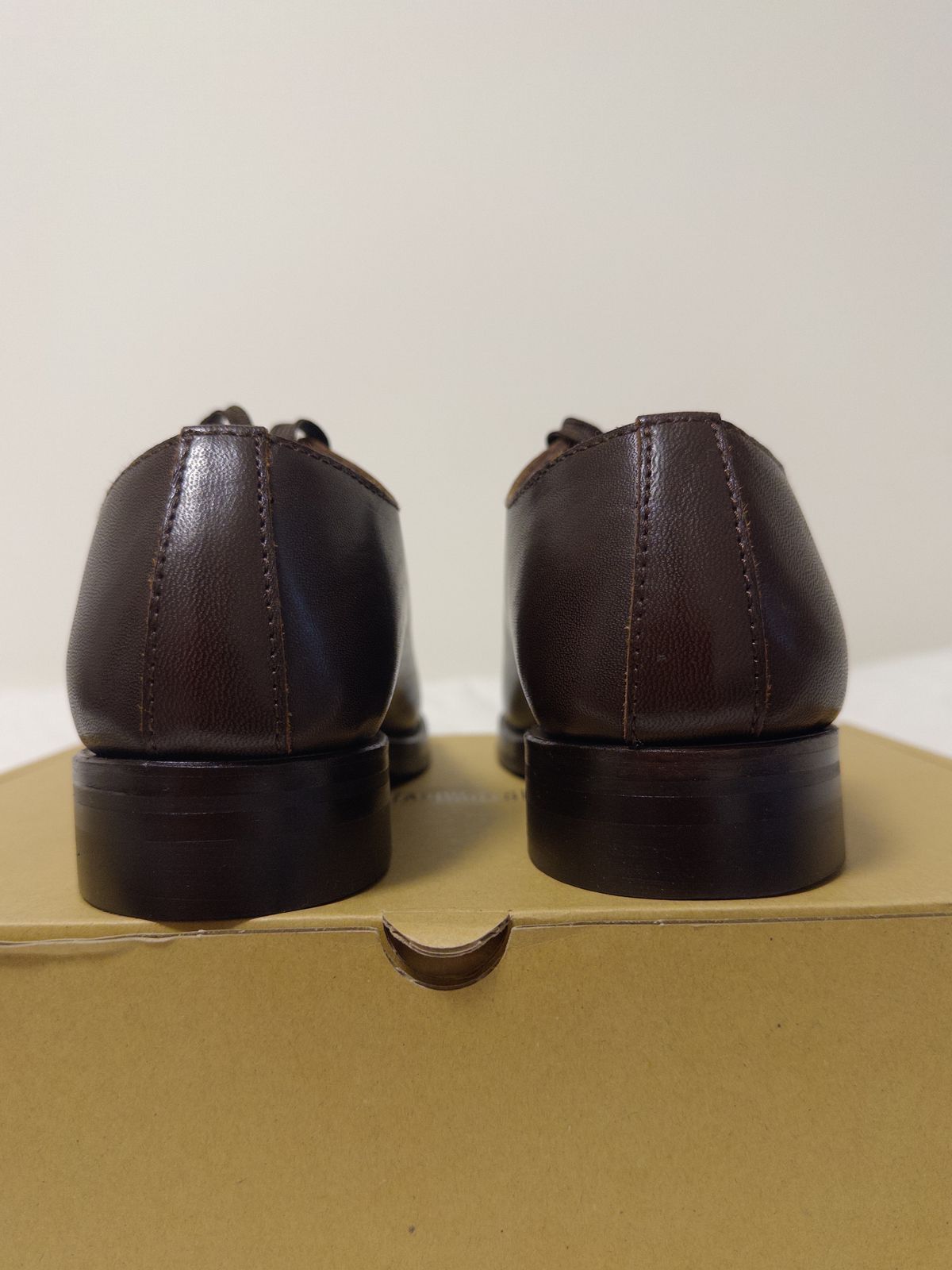 Photo by clausality on December 22, 2025 of the Addict Boots AB-04LW Short Monkey in Brown Horsehide.