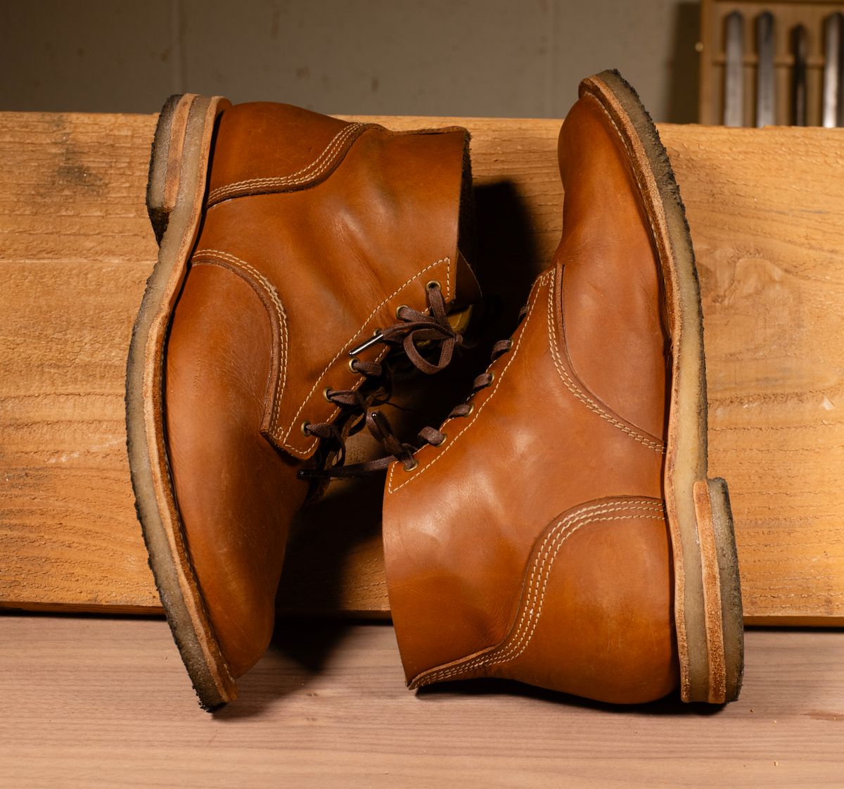 Photo by demaree on December 4, 2024 of the Oldspeed Dune-docker in S.B. Foot Clovis Cedar.