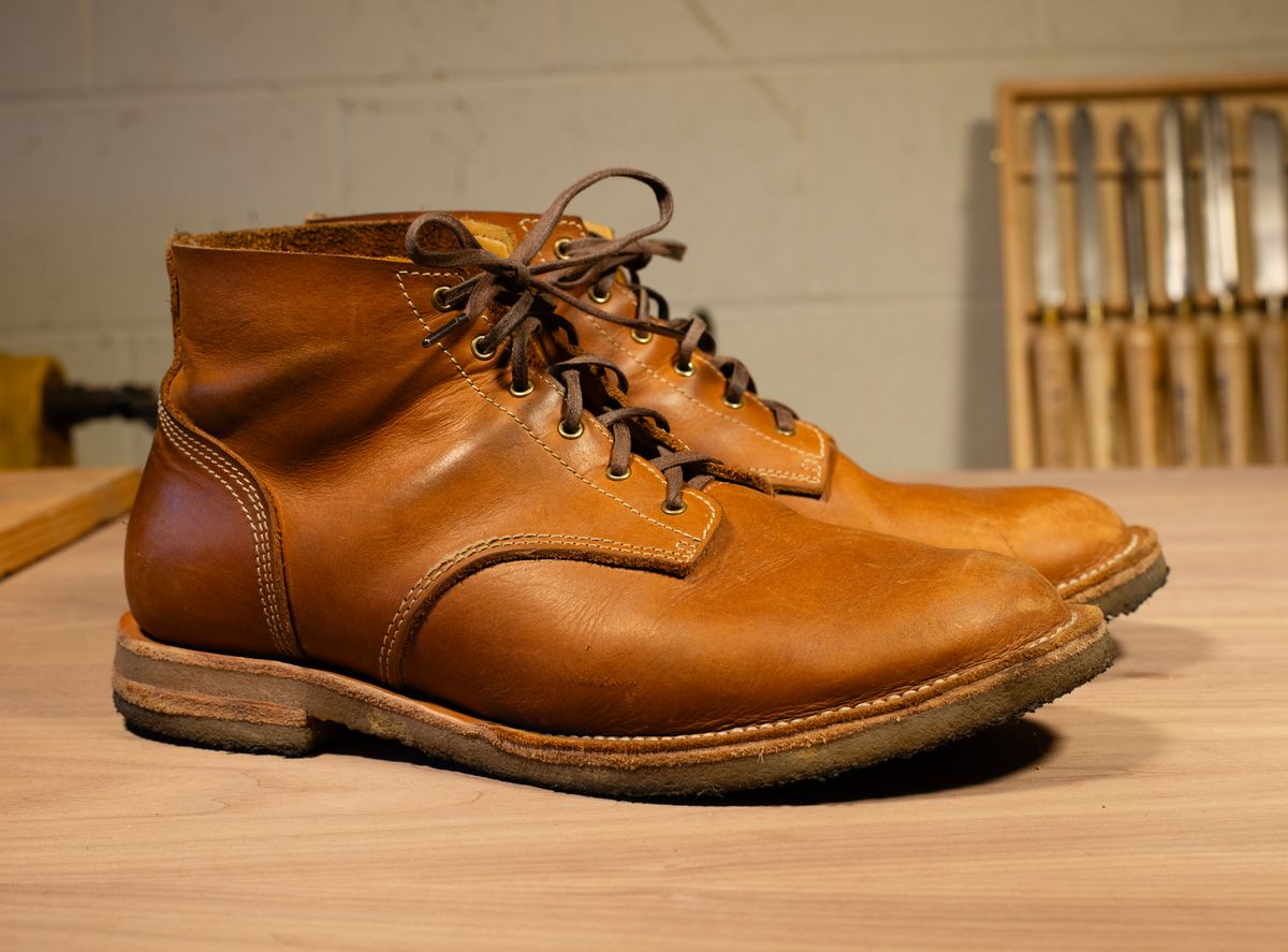 Photo by demaree on January 5, 2025 of the Oldspeed Dune-docker in S.B. Foot Clovis Cedar.