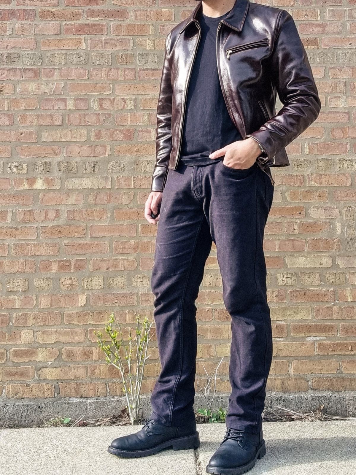Photo by herculance on May 8, 2025 of the Rugged West The Marling (Special Edition) in RW Special Edition 1.4mm Steerhide & Cotton Drill.