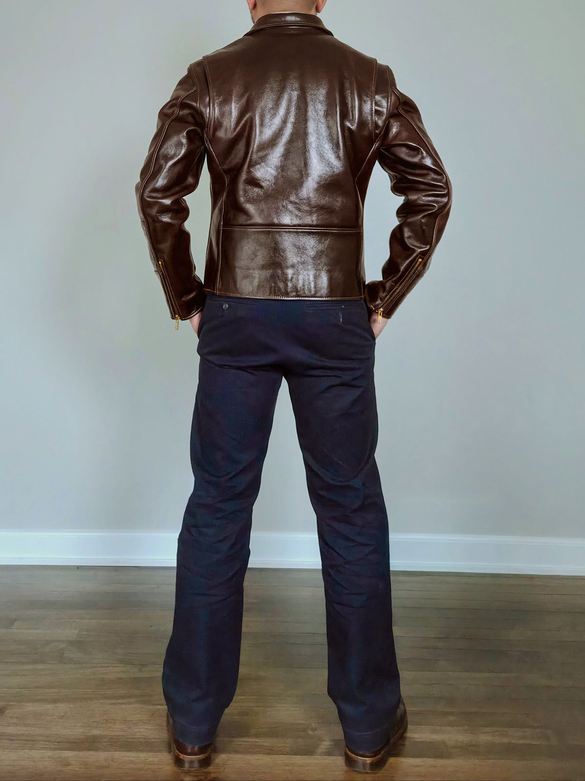 Photo by herculance on September 10, 2025 of the Rugged West The Marling (Special Edition) in RW Special Edition 1.4mm Steerhide & Cotton Drill.