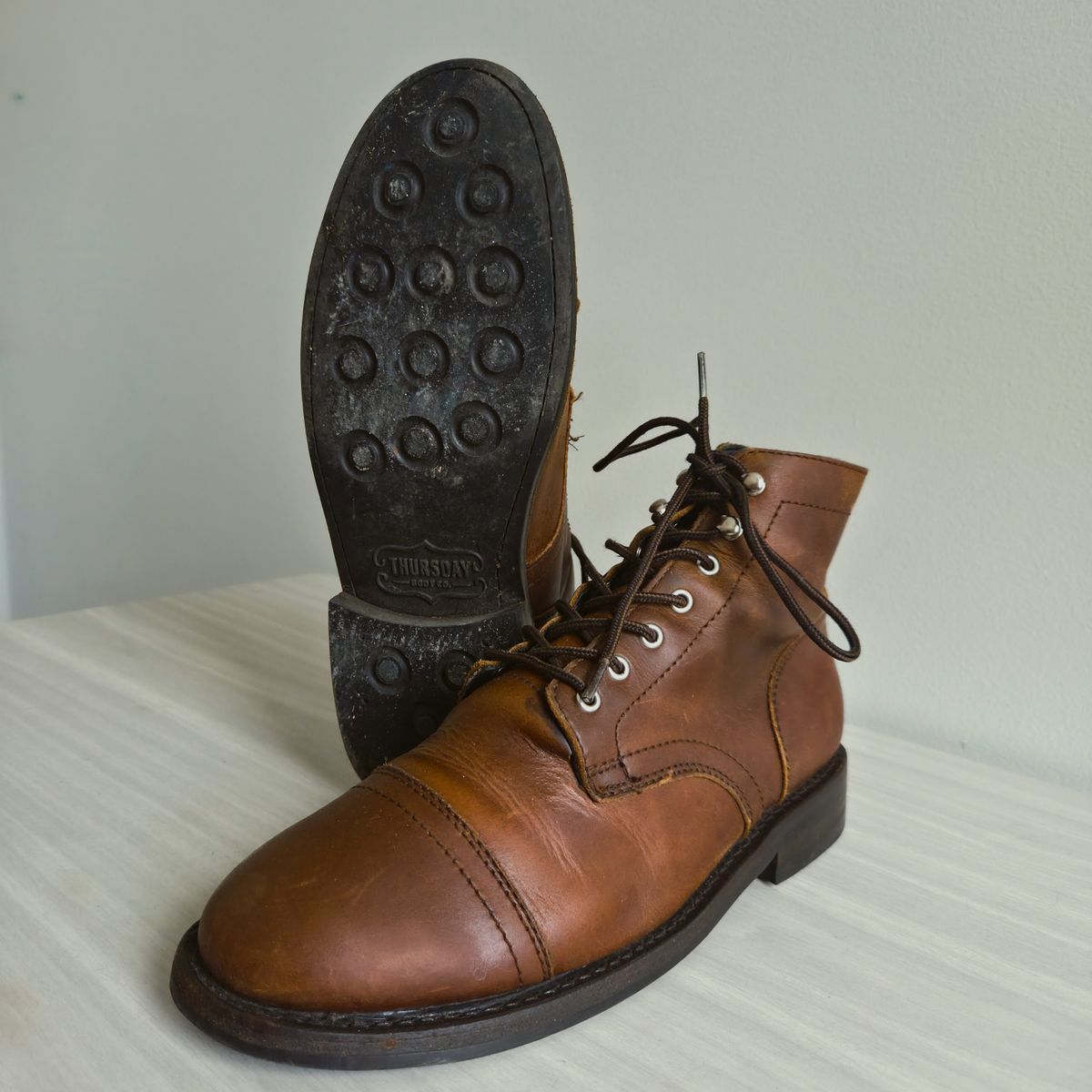 Photo by herculance on April 8, 2026 of the Thursday Captain in Thursday / Burnt Copper Rugged and Resilient.