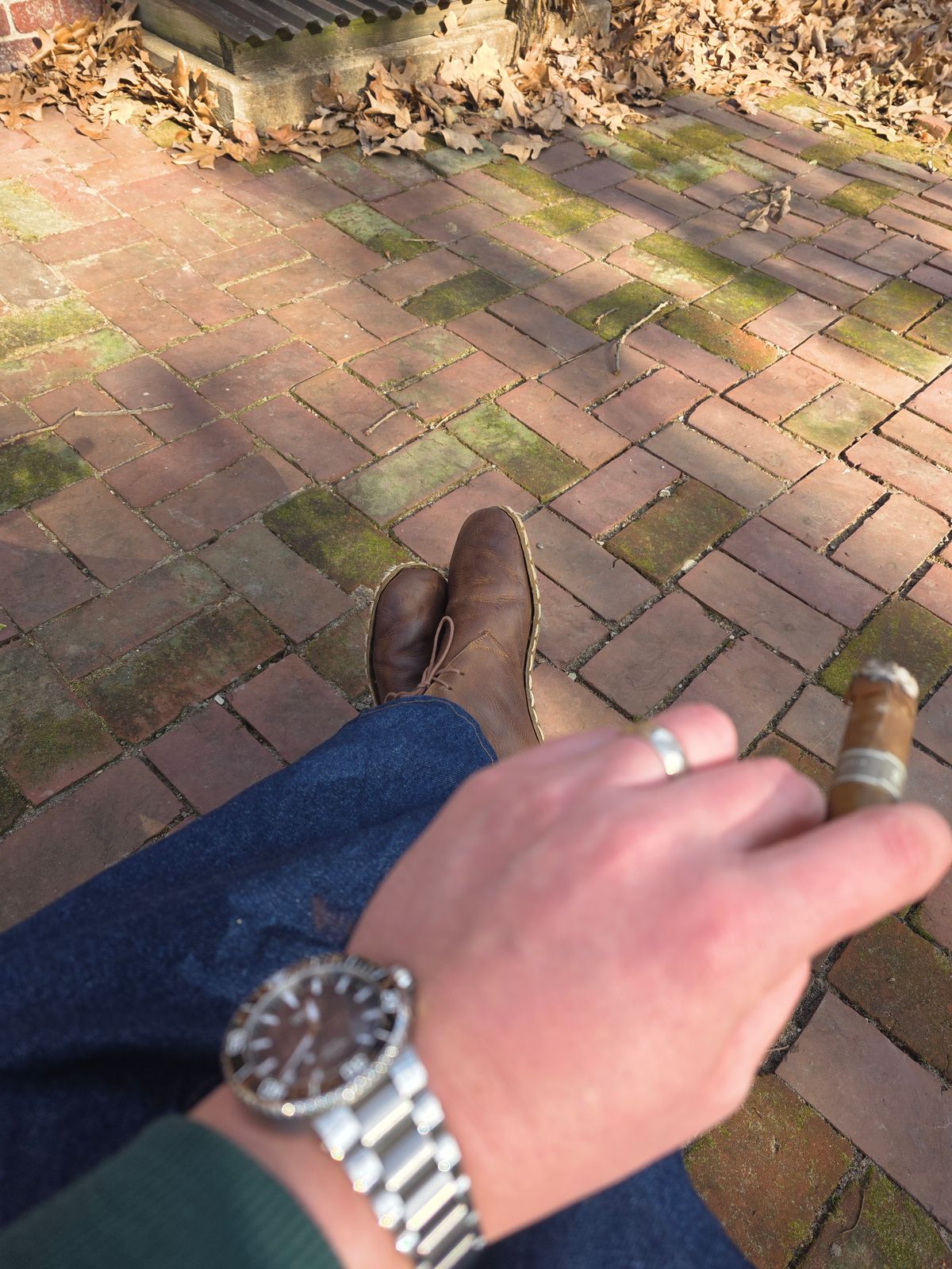 Photo by luekenator on January 5, 2026 of the Atlantis Handmade Shoes Oxford Barefoot Ankle Boots in Zaragoza Brown.