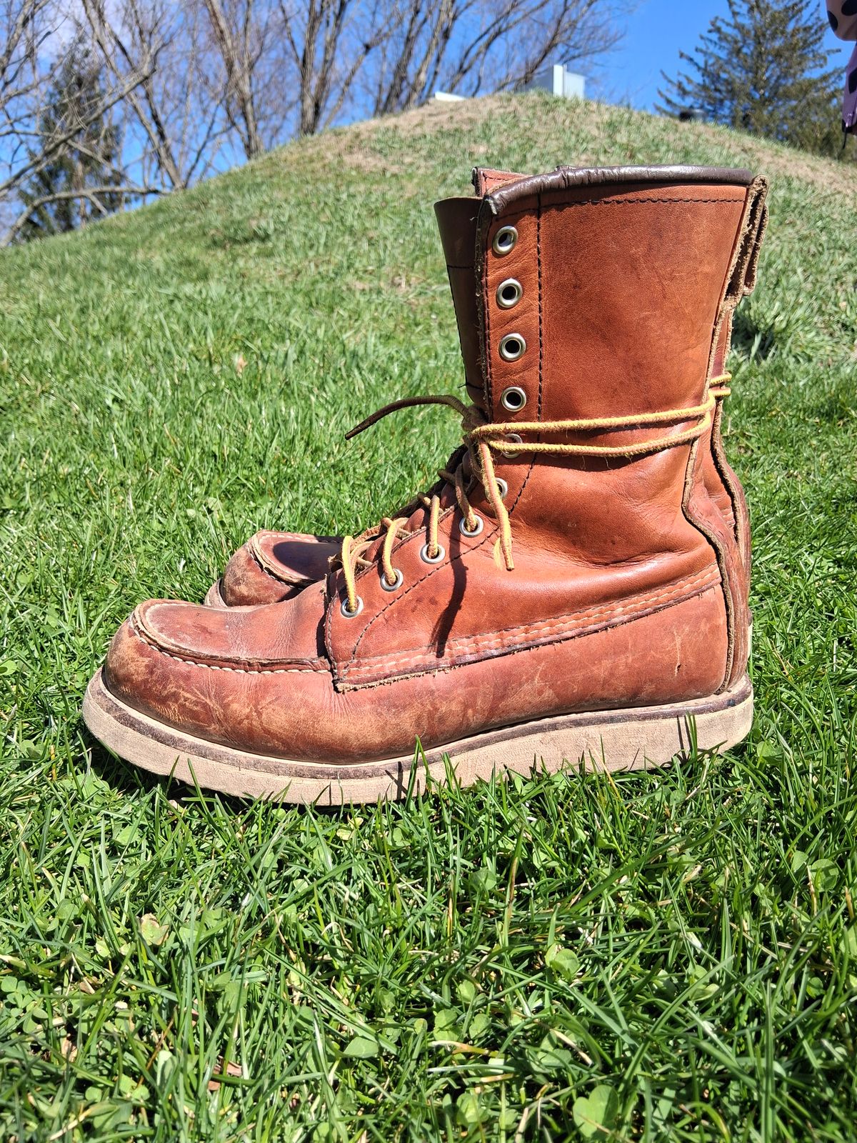 Photo by bootsndogs on April 11, 2026 of the Red Wing 877 in S.B. Foot Oro Legacy.