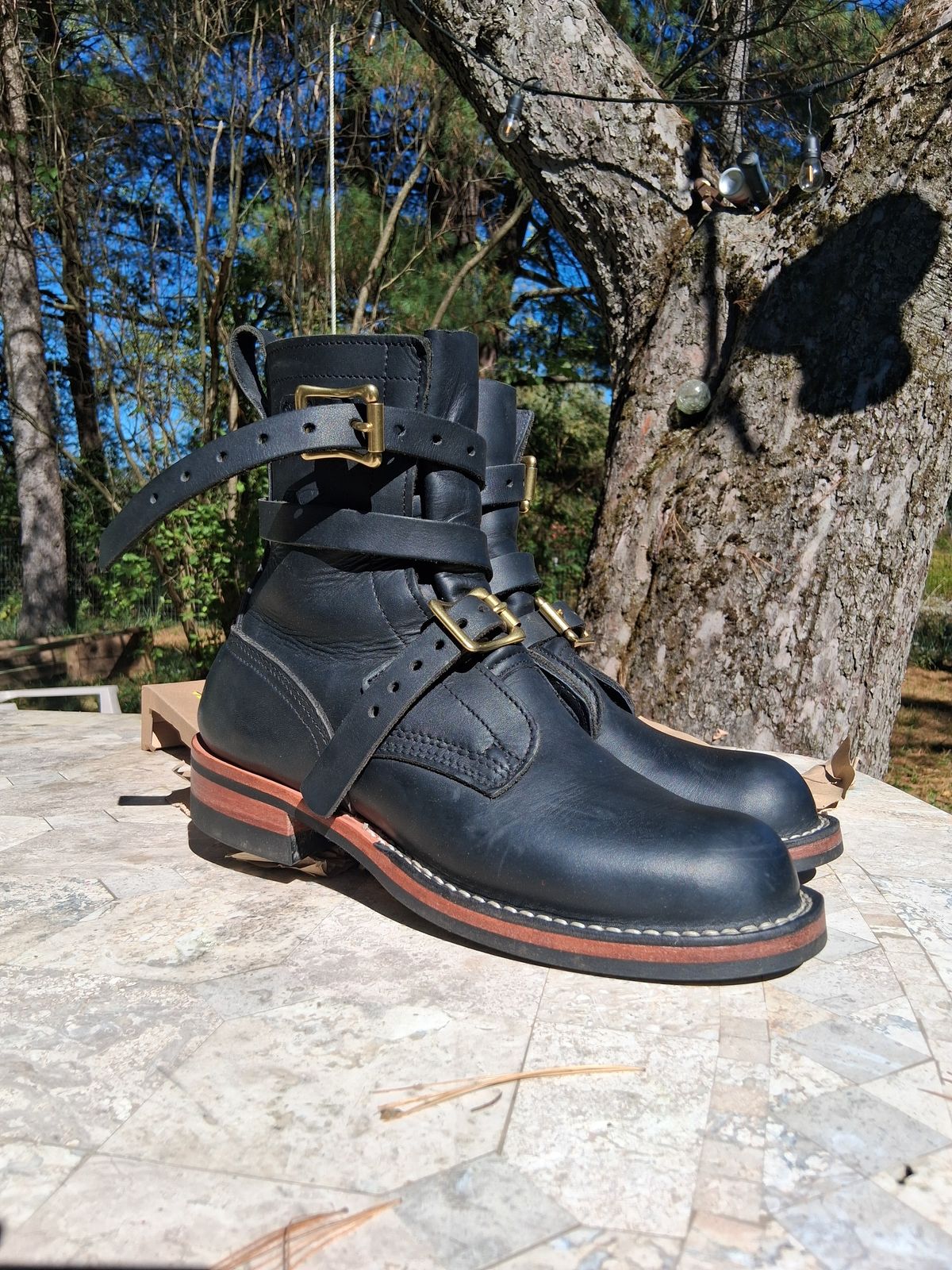 Photo by bootsndogs on October 1, 2025 of the Nicks TankerPro in Seidel 1964 Black.