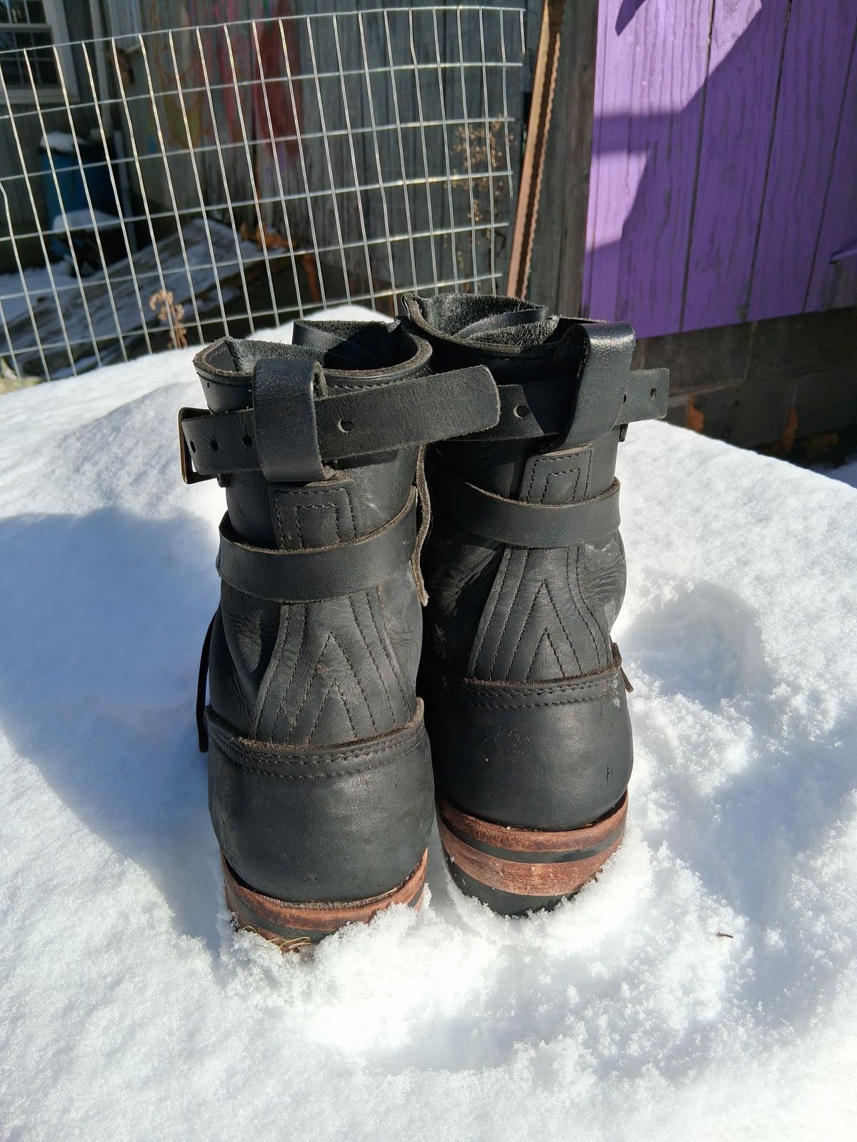 Photo by bootsndogs on December 5, 2025 of the Nicks TankerPro in Seidel 1964 Black.