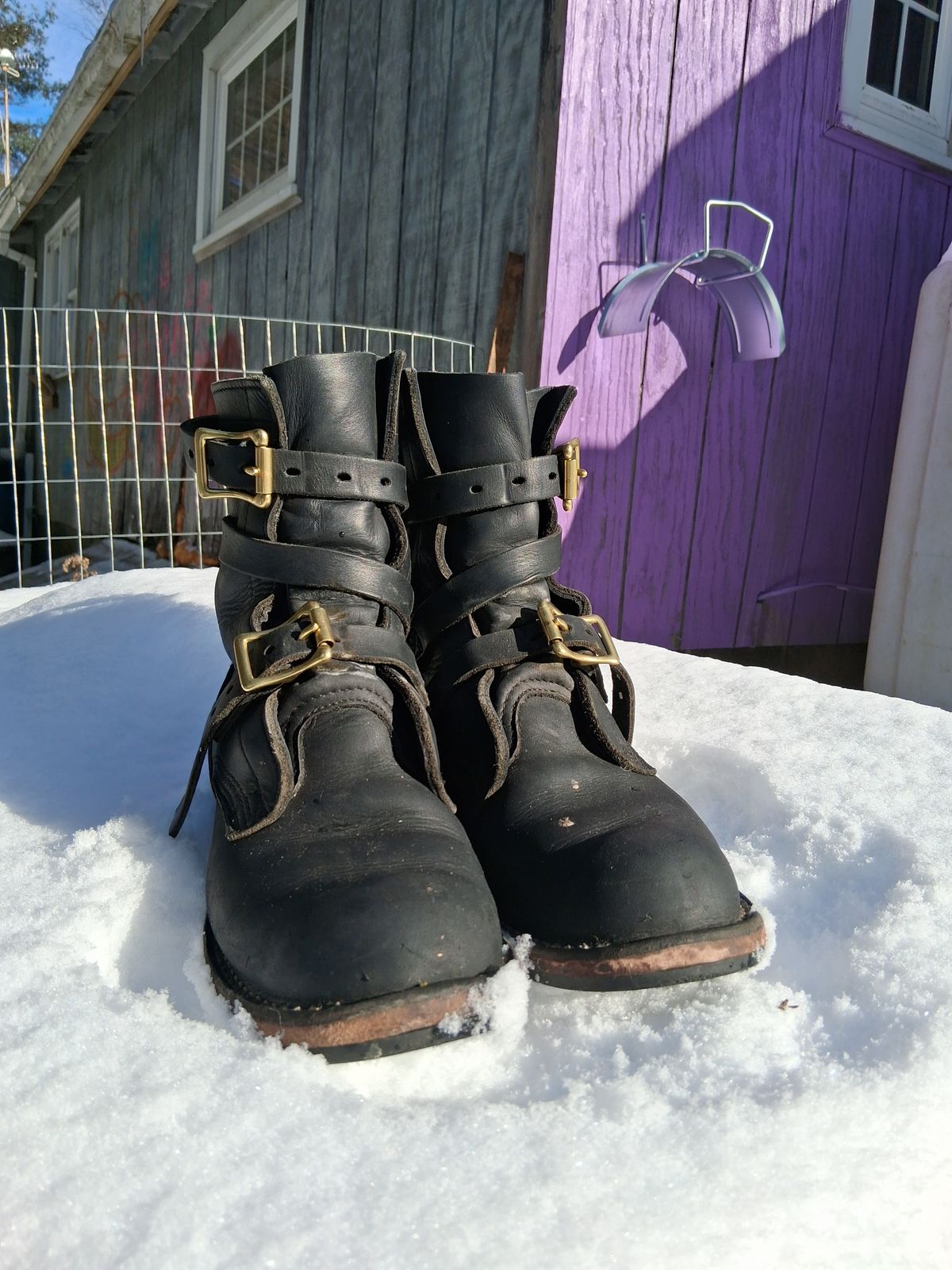 Photo by bootsndogs on December 5, 2025 of the Nicks TankerPro in Seidel 1964 Black.