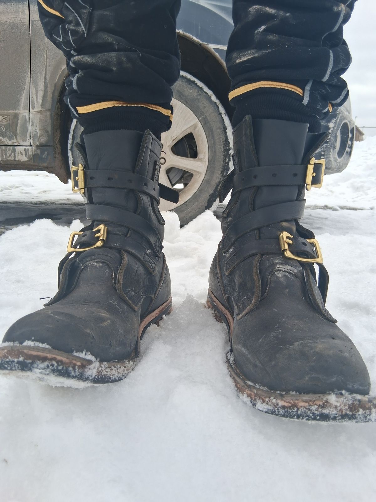 Photo by bootsndogs on February 2, 2026 of the Nicks TankerPro in Seidel 1964 Black.