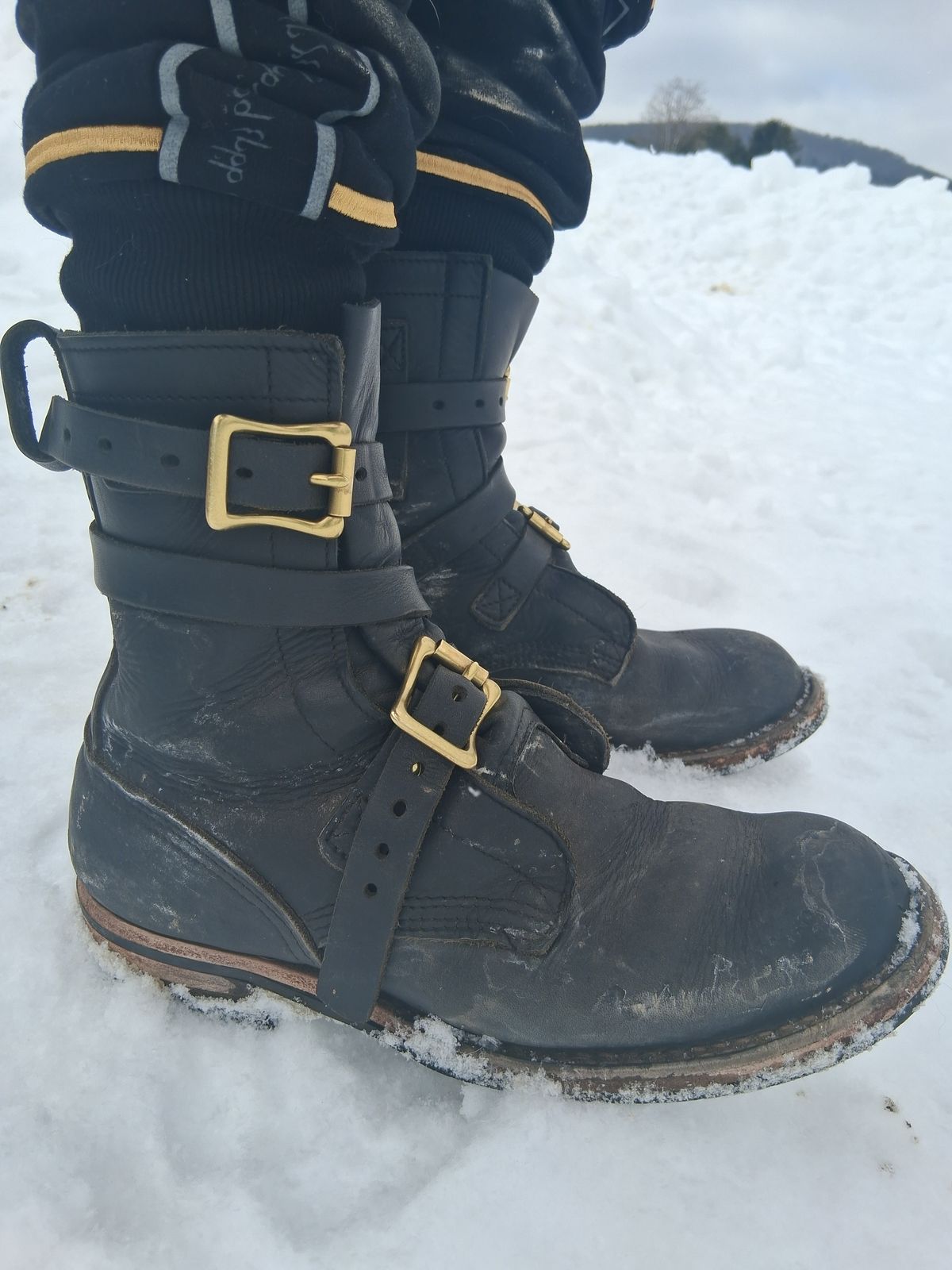 Photo by bootsndogs on February 2, 2026 of the Nicks TankerPro in Seidel 1964 Black.