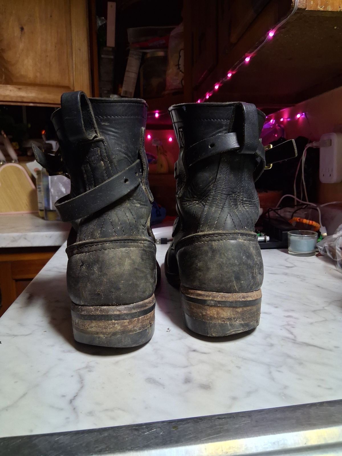 Photo by bootsndogs on April 6, 2026 of the Nicks TankerPro in Seidel 1964 Black.