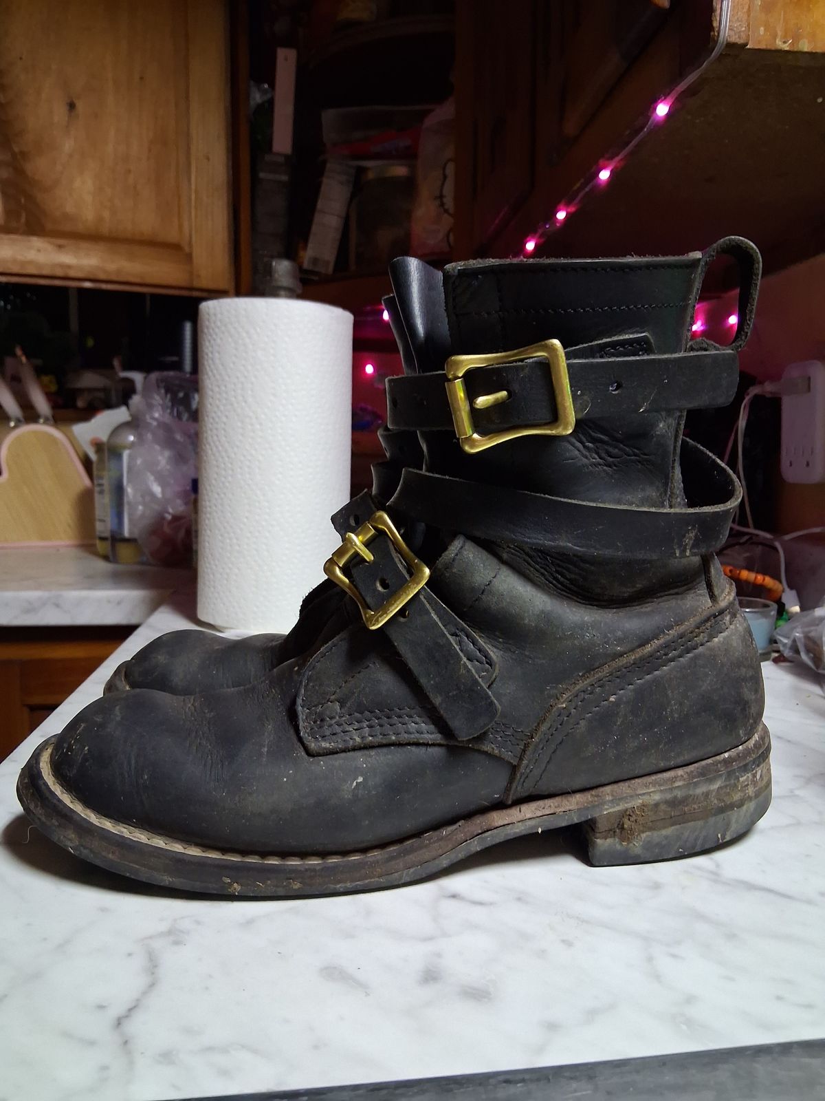 Photo by bootsndogs on April 6, 2026 of the Nicks TankerPro in Seidel 1964 Black.