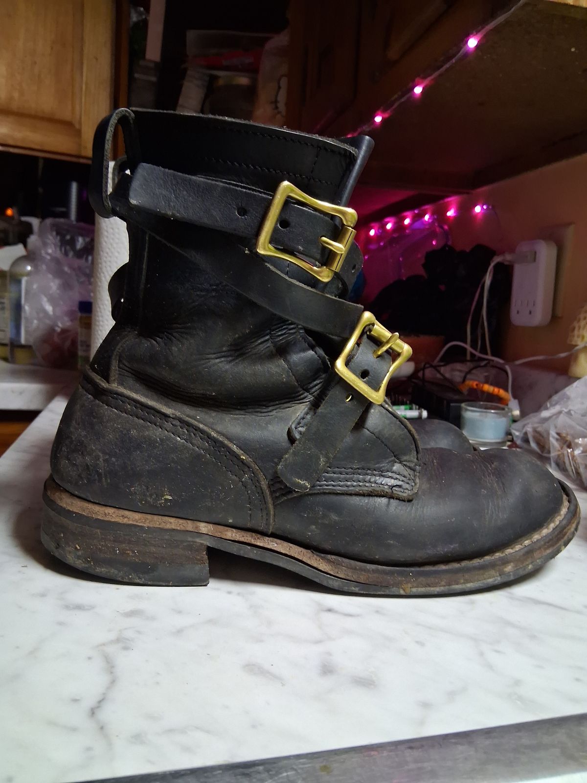 Photo by bootsndogs on April 6, 2026 of the Nicks TankerPro in Seidel 1964 Black.