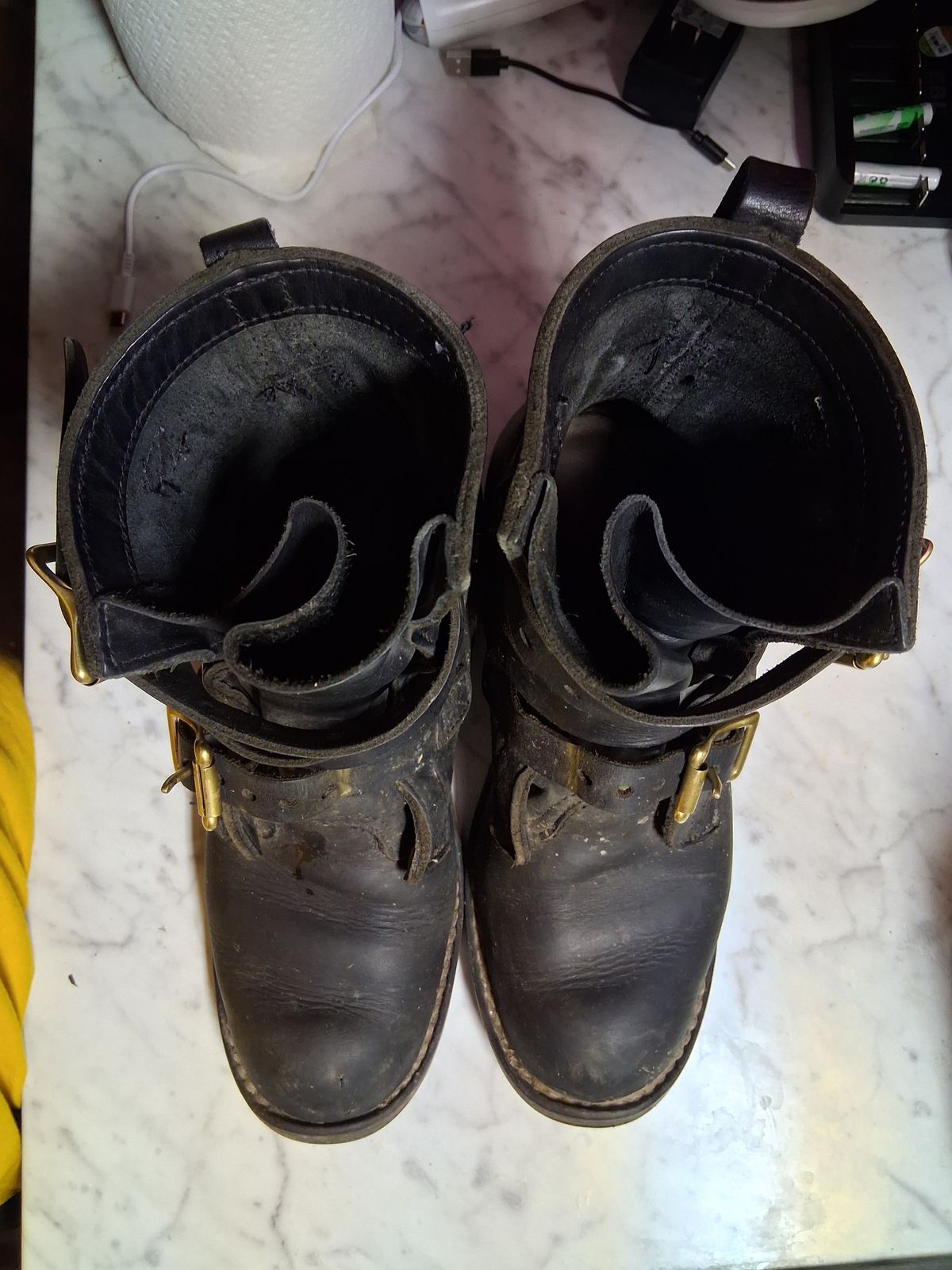 Photo by bootsndogs on April 6, 2026 of the Nicks TankerPro in Seidel 1964 Black.