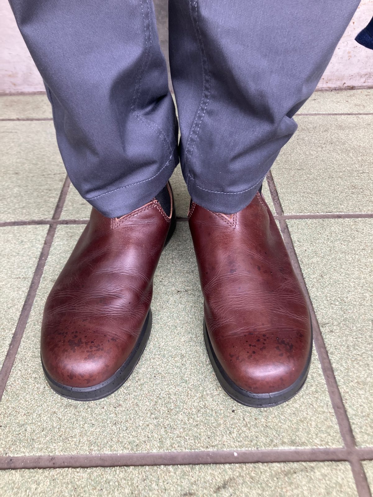 Photo by maru on July 14, 2025 of the Blundstone All TERRAIN in Blundstone / Cocoa Brown.