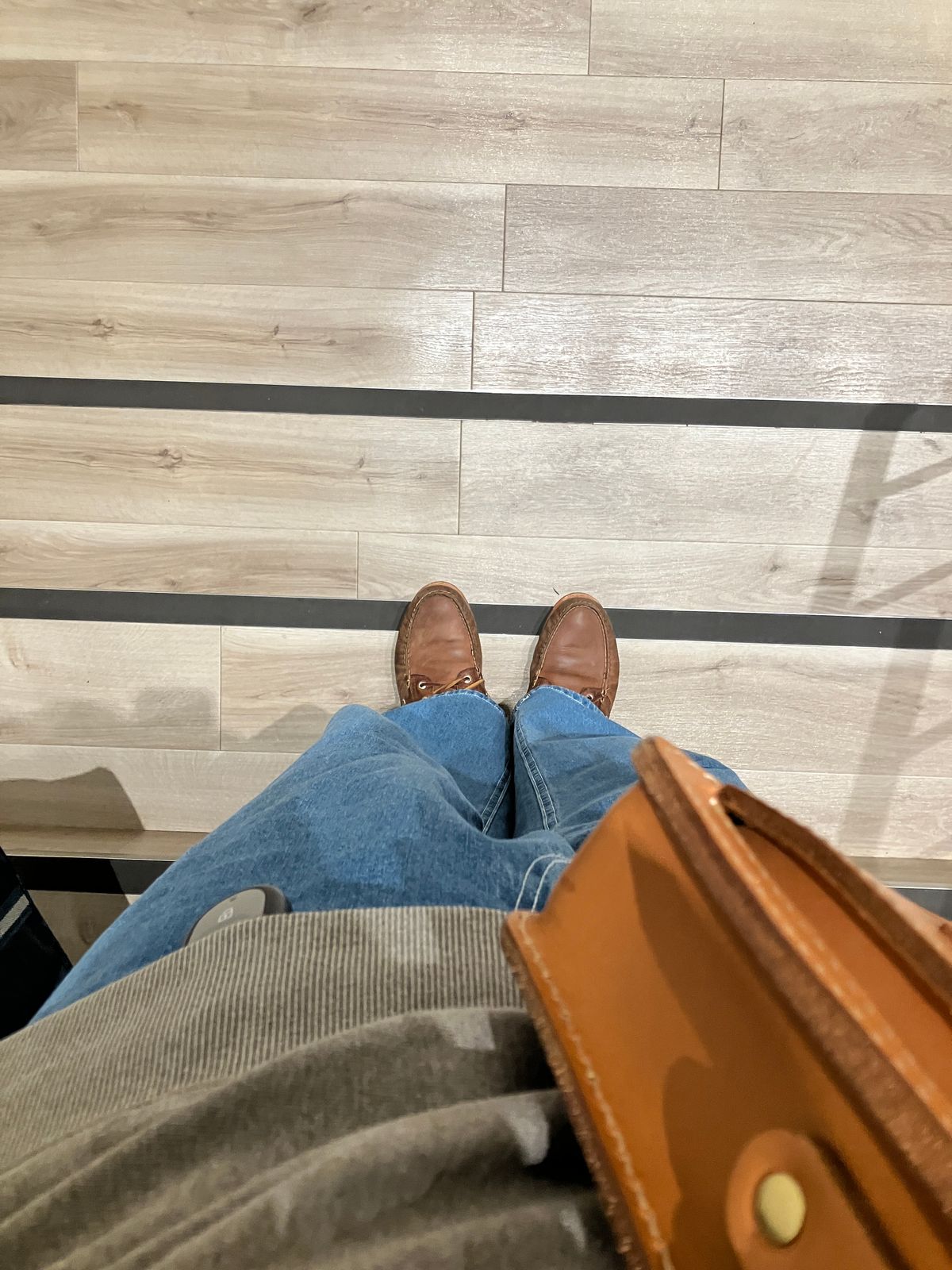 Photo by maru on June 1, 2025 of the Timberland 3eye Classic Lug in Full Grain Leather Brown.