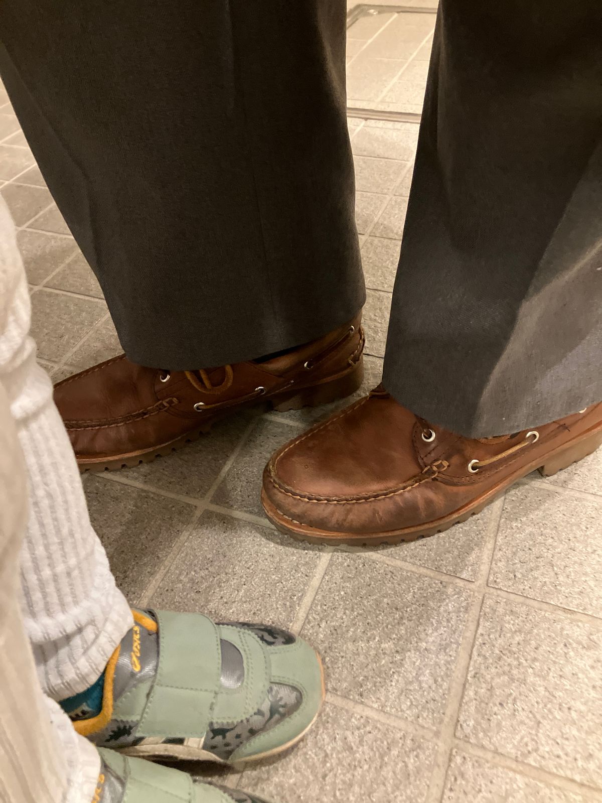 Photo by maru on April 5, 2025 of the Timberland 3eye Classic Lug in Full Grain Leather Brown.