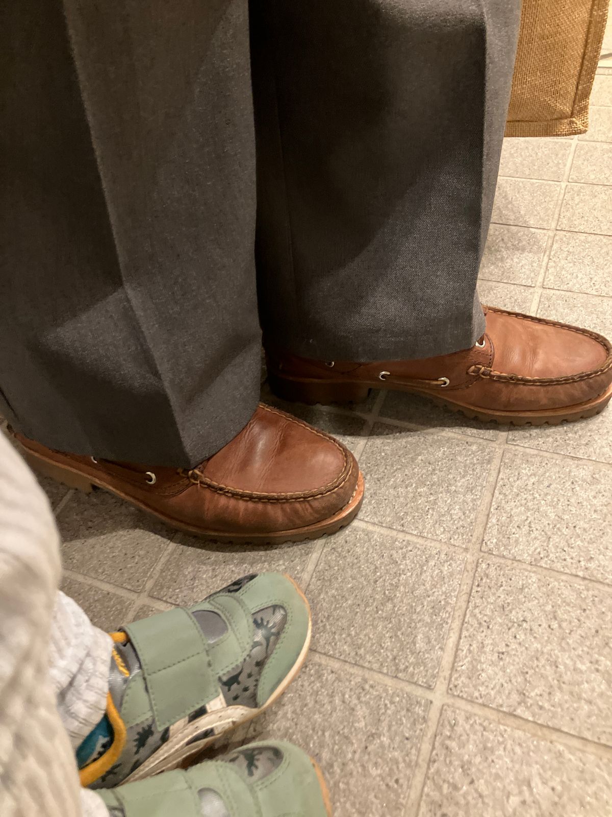 Photo by maru on April 5, 2025 of the Timberland 3eye Classic Lug in Full Grain Leather Brown.