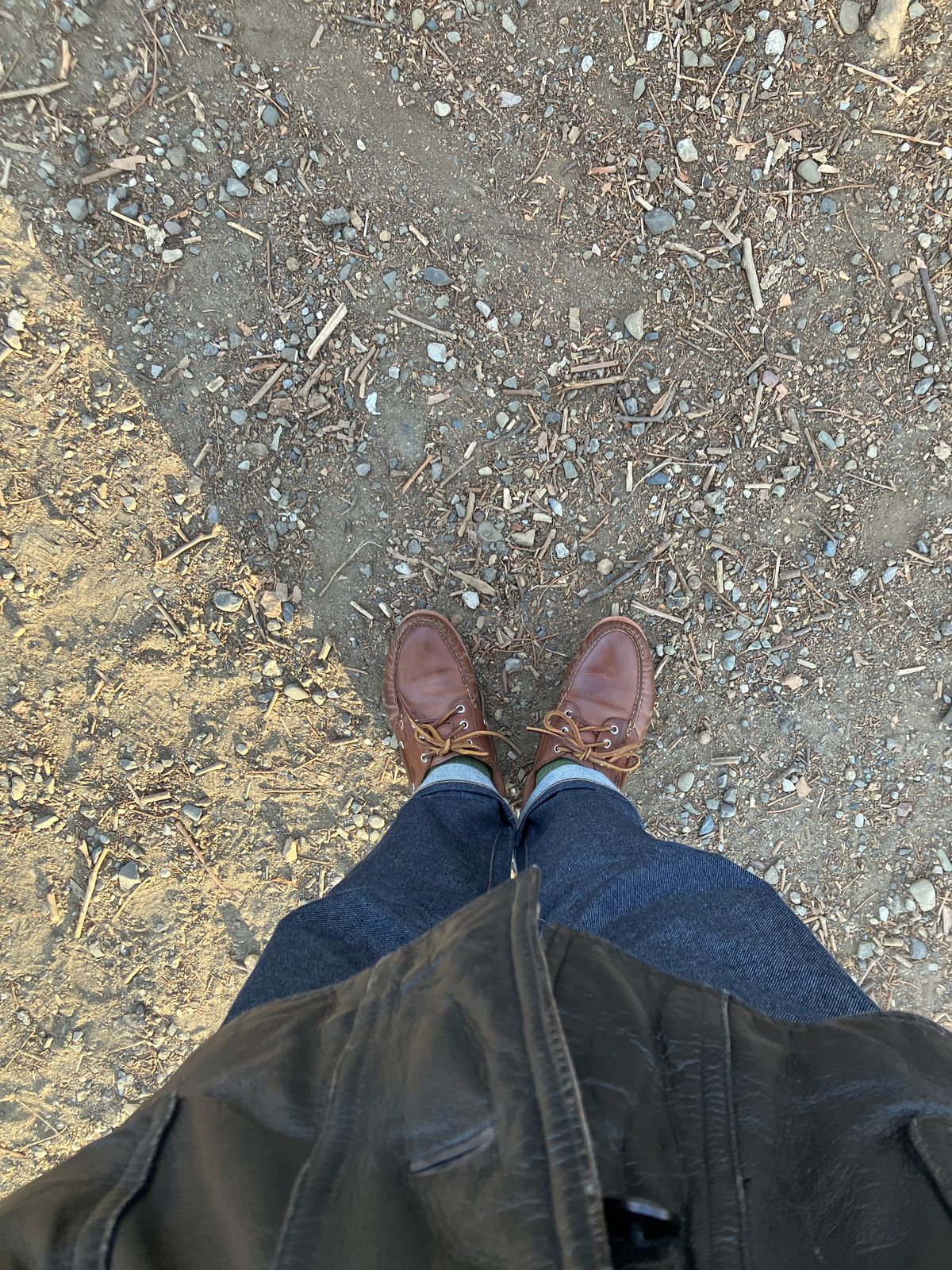 Photo by maru on February 9, 2025 of the Timberland 3eye Classic Lug in Full Grain Leather Brown.
