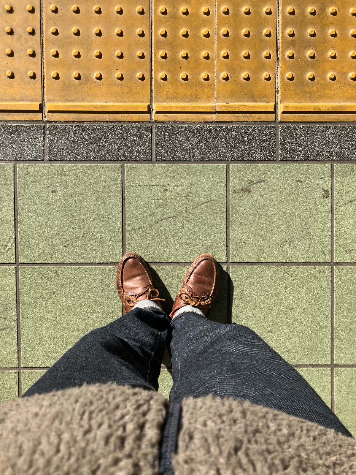 Photo by maru on February 14, 2025 of the Timberland 3eye Classic Lug in Full Grain Leather Brown.