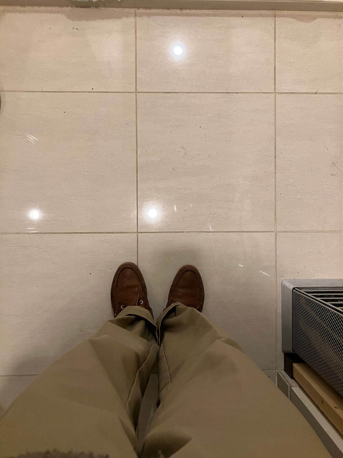 Photo by maru on January 17, 2025 of the Timberland 3eye Classic Lug in Full Grain Leather Brown.