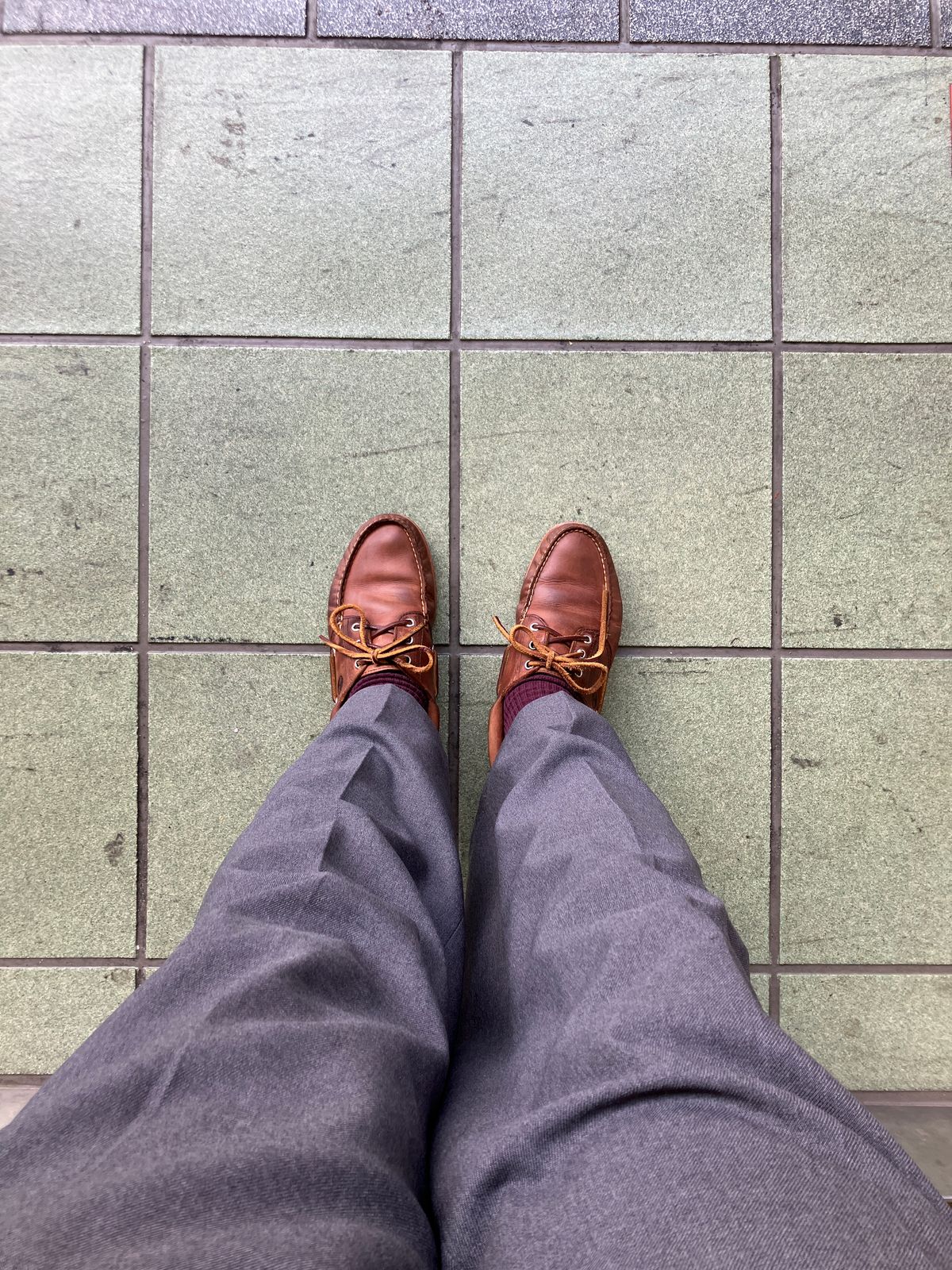 Photo by maru on December 20, 2024 of the Timberland 3eye Classic Lug in Full Grain Leather Brown.