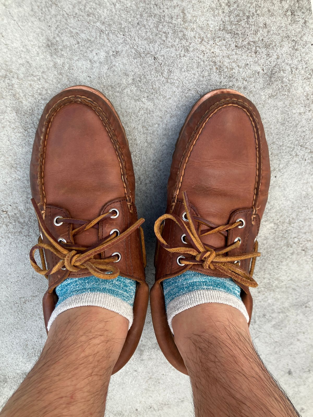 Photo by maru on August 3, 2025 of the Timberland 3eye Classic Lug in Full Grain Leather Brown.