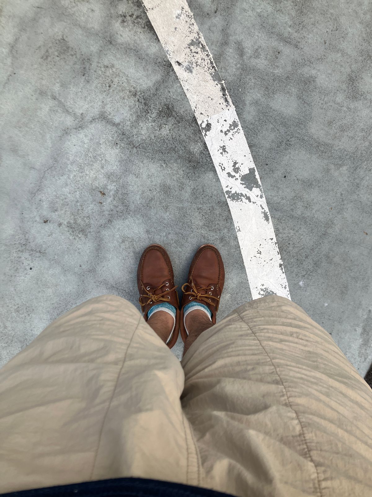 Photo by maru on August 3, 2025 of the Timberland 3eye Classic Lug in Full Grain Leather Brown.