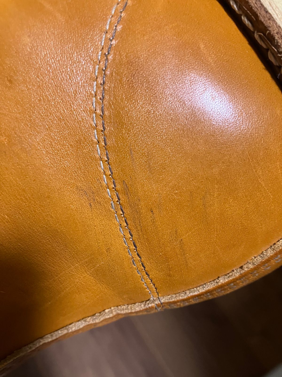Photo by maru on September 20, 2024 of the Red Wing 6-Inch Classic Moc in S.B. Foot Sequoia Gold Russet.