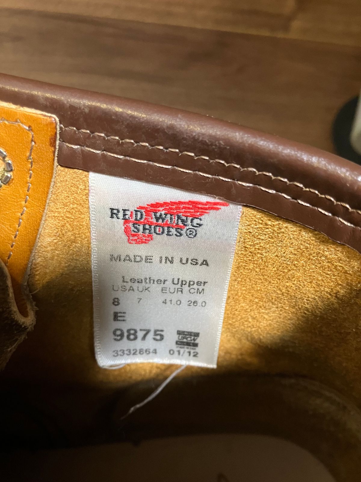 Photo by maru on September 20, 2024 of the Red Wing 6-Inch Classic Moc in S.B. Foot Sequoia Gold Russet.
