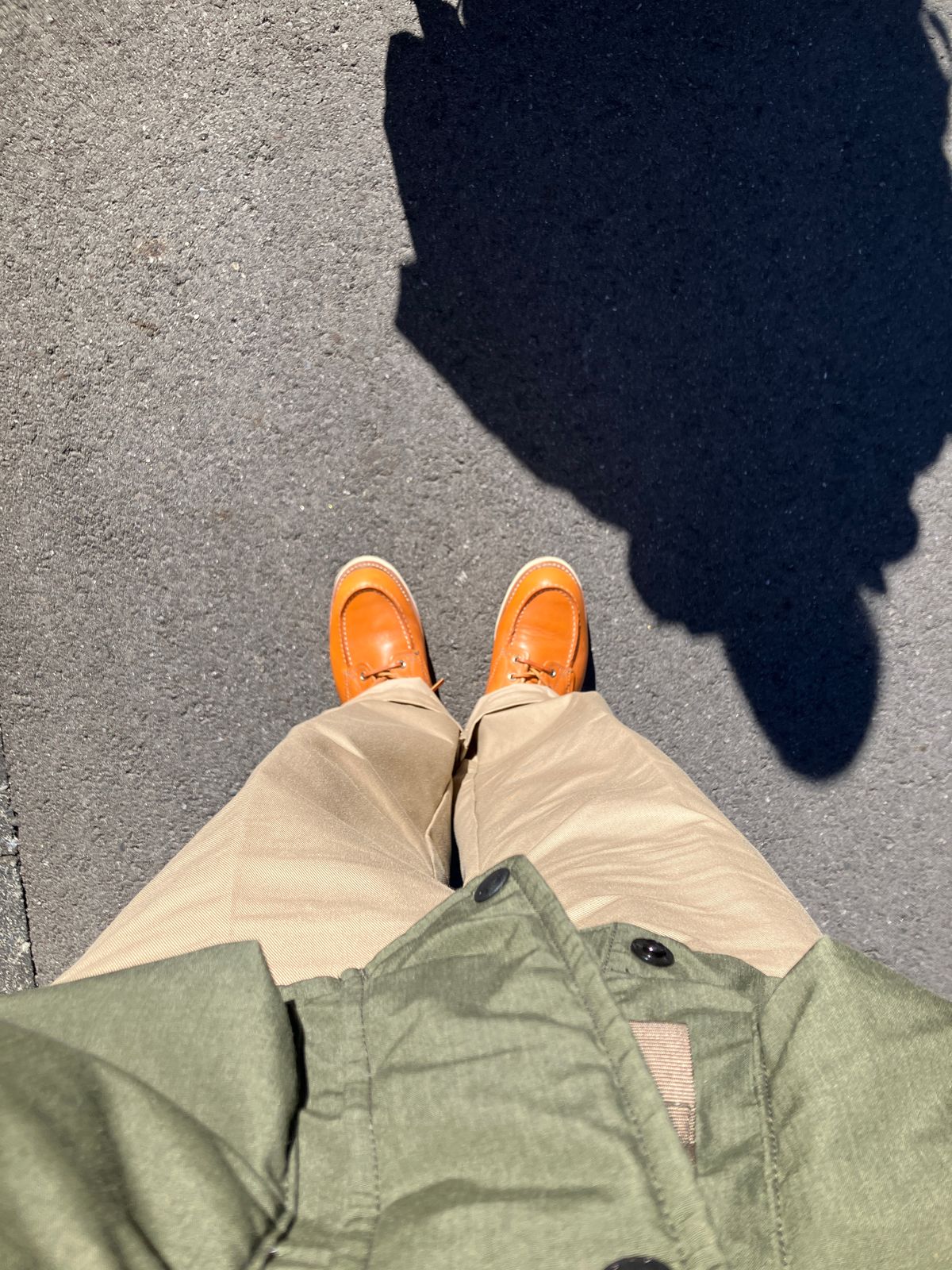 Photo by maru on January 26, 2025 of the Red Wing 6-Inch Classic Moc in S.B. Foot Sequoia Gold Russet.