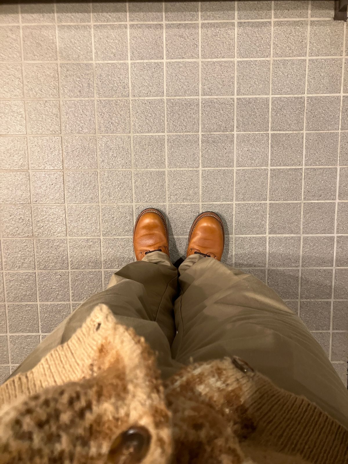 Photo by maru on January 23, 2025 of the Red Wing Beckman in S.B. Foot Chestnut Featherstone.