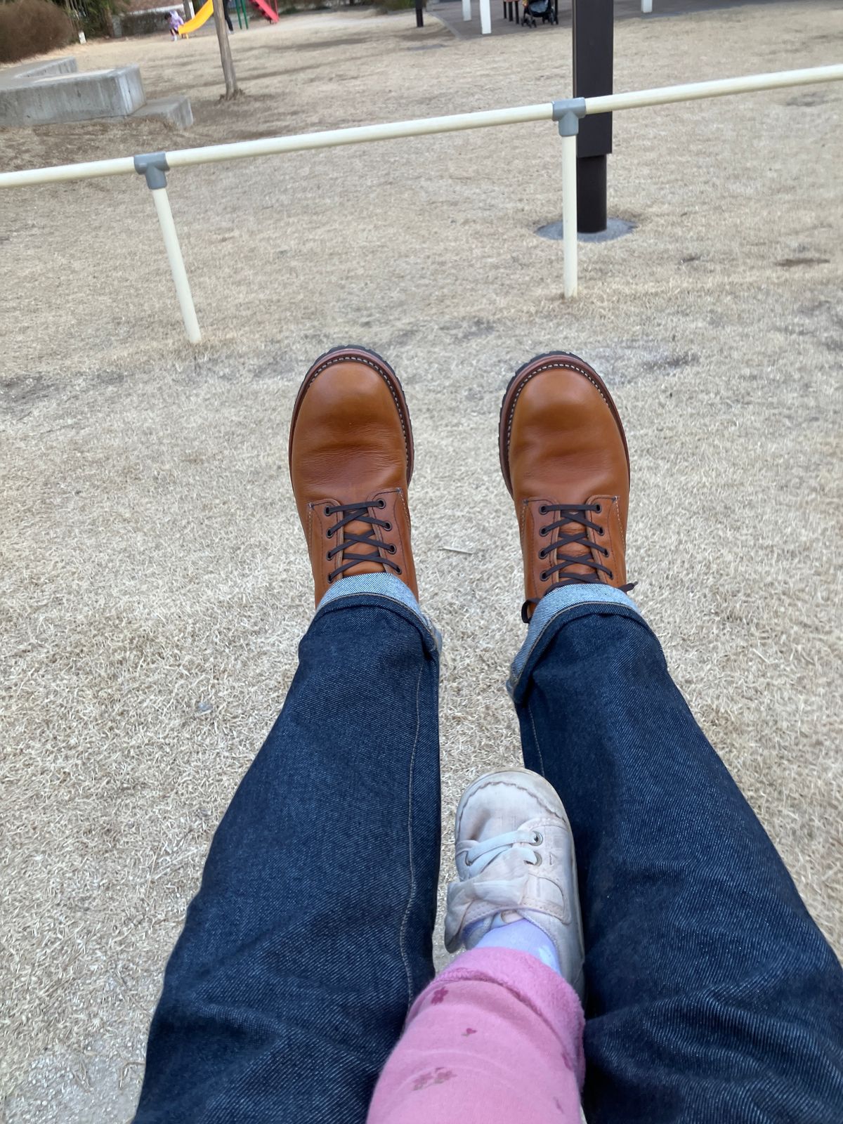 Photo by maru on February 24, 2025 of the Red Wing Beckman in S.B. Foot Chestnut Featherstone.